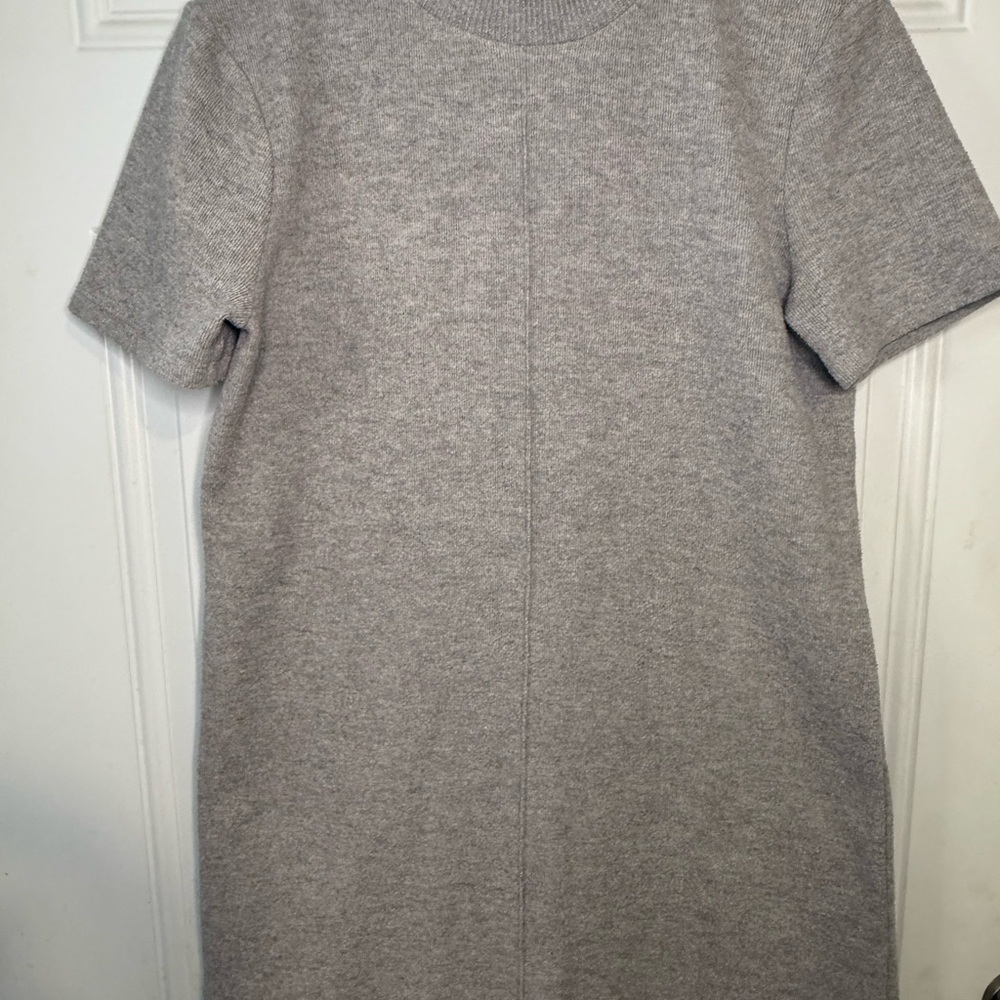 Zara Heather Gray Knit Dress